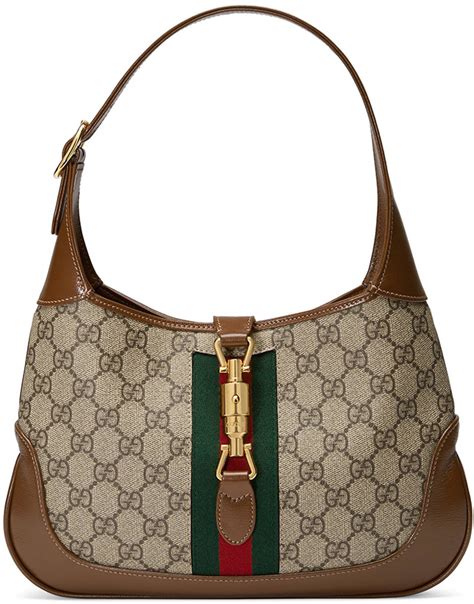 gucci rhinestone jackie bag|gucci jackie silhouette collection.